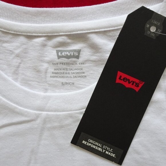 Levi's Logo T-Shirt Size S - Picture 5 of 6